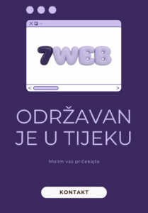Održavanje web stranice